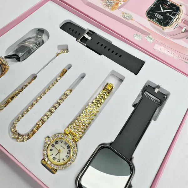 A58 5-in-1 Smart Watch For Ladies